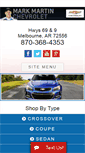Mobile Screenshot of markmartinchevrolet.net